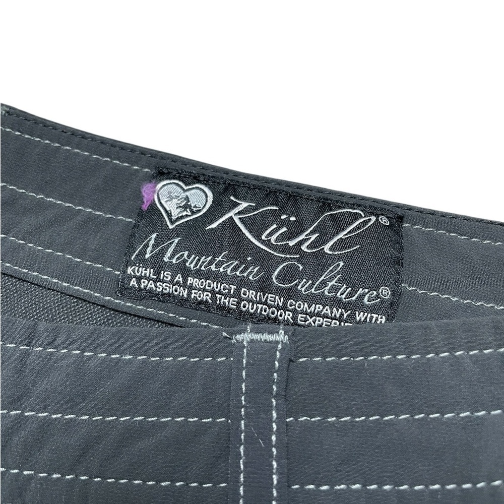 KUHL Mountain Culture Outdoor Hiking Pants Dark Gray Size 10 - Picture 6 of 6
